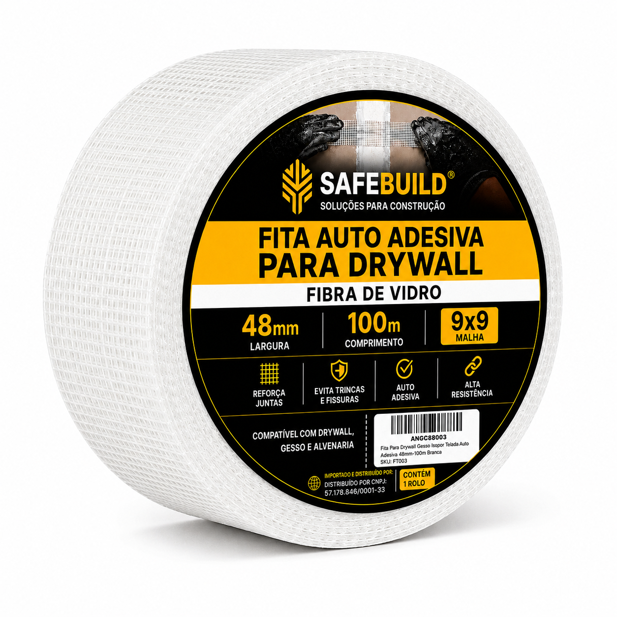 Fita para Drywall 100m
