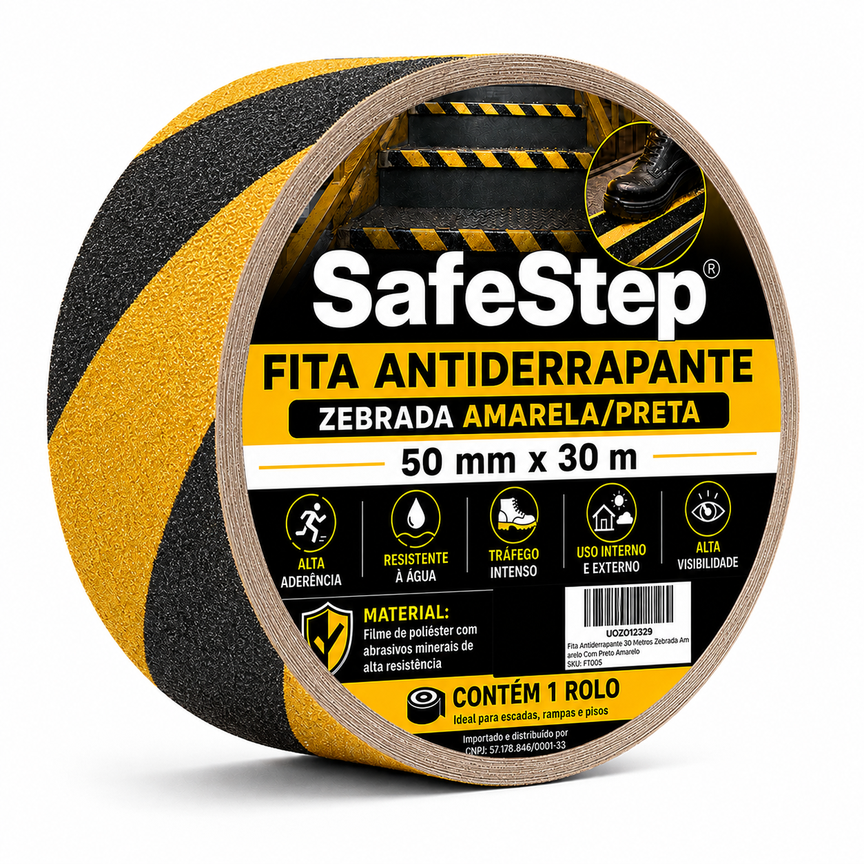 Fita Zebrada 30m